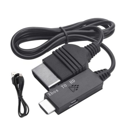 for XBOX til HDMI-kompatibelt konverterkabel 1080i 720p 480p Originalt AV-kabeladapter til alle klassiske konsolmodeller