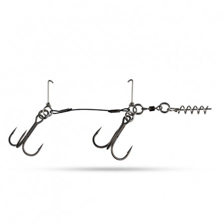 Söder Tackle Belly Stinger 1x7 Titanium - L (#2/0 + #1/0)
