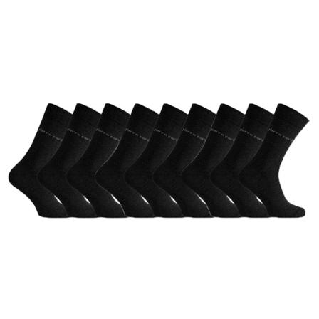 Pierre Cardin 9-Pack Sokken , Zwart , unisex , Maat: M