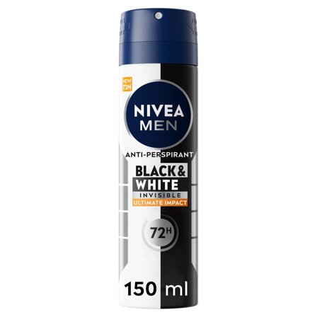 Nivea Men Black & White Invisible Ultimate Impact Spray