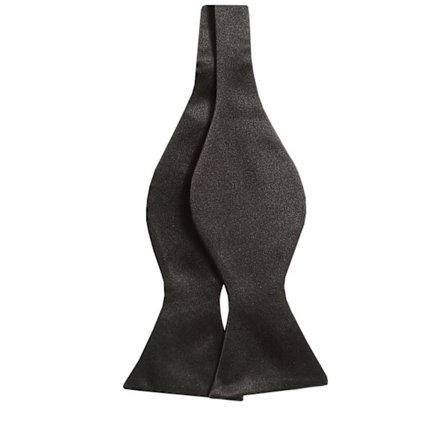 Sort butterfly til mænd, der skal bindes selv