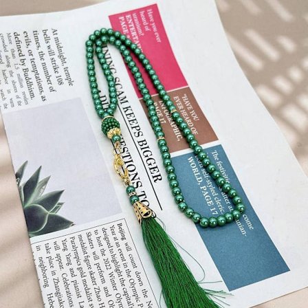 Platta kristallbönepärlor Handspett som pärlor 9 9