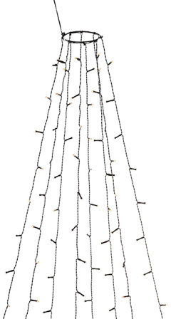 Konstsmide 6320-810 Juletrelys 240 cm, Belysning