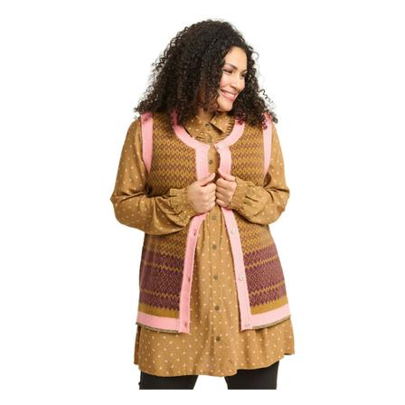 Adia Maxie - Bronze Brown Brun, Dame Slipover