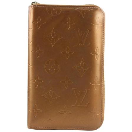 Louis Vuitton Vintage, Pre-owned Leather wallets Bruin, Dames, Maat:ONE Size