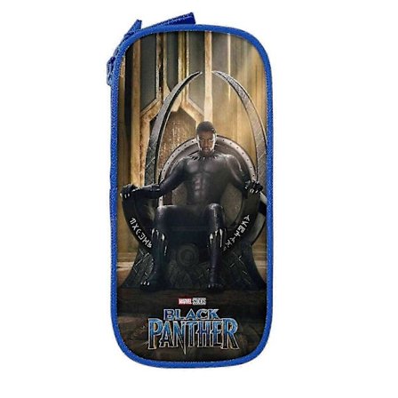 x1835 Black Panther Penal med Stor Kapasitet, Stor Penneorganisator, Skoleutstyr for Barn Jenter Gutter Stud ui1835