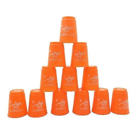 Speed Stacks | Officiellt Sport Stacking Set - 12 Koppar För Snabbhetsträning Rese-Partyspel (LGL)