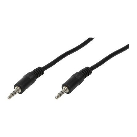 LogiLink Audio cable 2x 3,5mm male, stereo, 2,0m