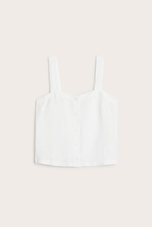 Kappahl | Linne i linnemix | Vit