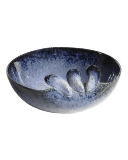 Skål Skjell Blå