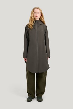 Tretorn Way Poncho Parka — Rainjacket Women — Grey | Outerwear, Wellies, Jackets & Rainwear for Women, Men & Children