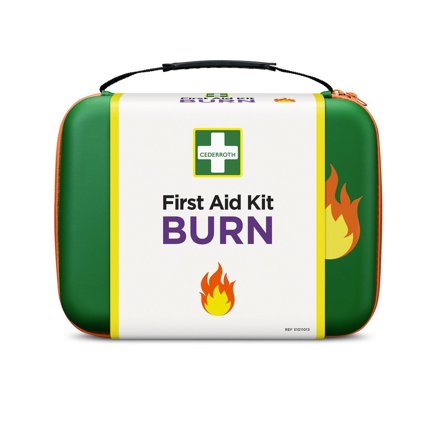 CEDERROTH Brännskade-kit Burn Kit - Lyreco - Skyddsutrustning - Första Hjälpen - Brännskada