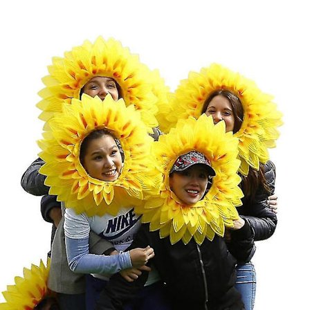 Solsikkehodeplagg Morsomme Ytelsesrekvisitter Hattefestfestivalspill
