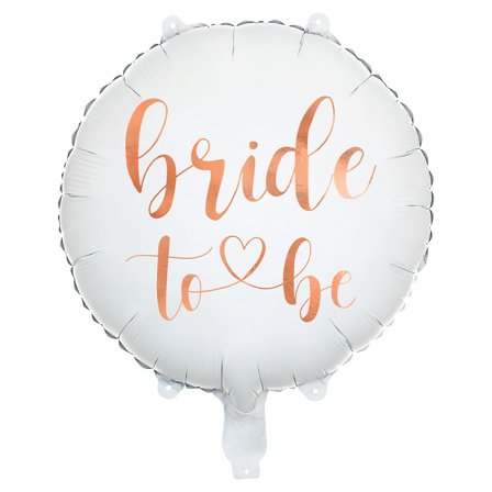 Bride To Be Ballong Hvit
