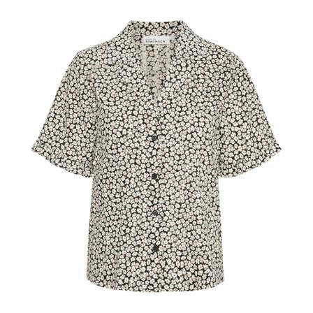 Karen by Simonsen Diakb Shirt Bluse 10103959 Sort, Dame Bluser