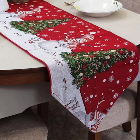 Julbordslöpare 1 st Festliga julbordsdekorationer Bordsduk Julbordsdekorationer, Julbordsdekorationer (183 x 33 cm)