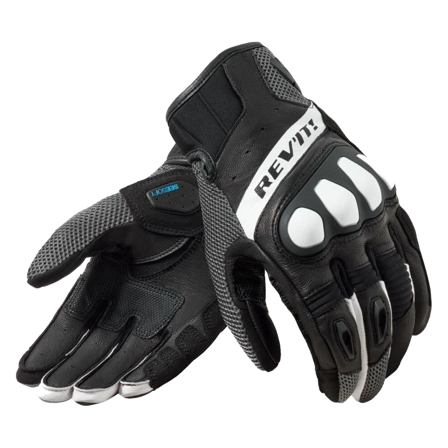 Guanti Moto Rev'It! Ritmo Nero/Grigio M