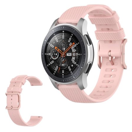 Silikonarmbånd til Samsung Galaxy Watch 3 (45 mm) / Watch (46 mm) - Rosa