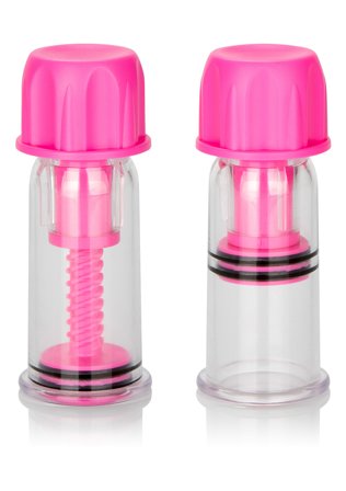 Cal Exotics Vacuum Twist Suckers Pink