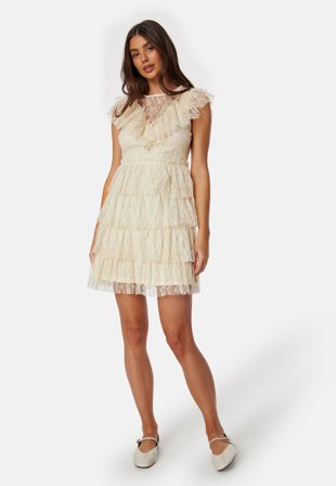 Bubbleroom Occasion - Lace Frill Dress - XL
