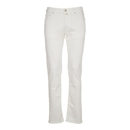 Jacob Cohën, Jeans Biały, Mężczyzna, Rozmiar: W36