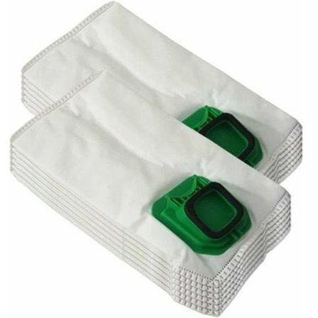 Imurin suodatinpussit 12 kpl mikrokuitukangasta - Vorwerk Kobold 140, 150, VK 140, VK 150, FP140 hygienisella sulkimella