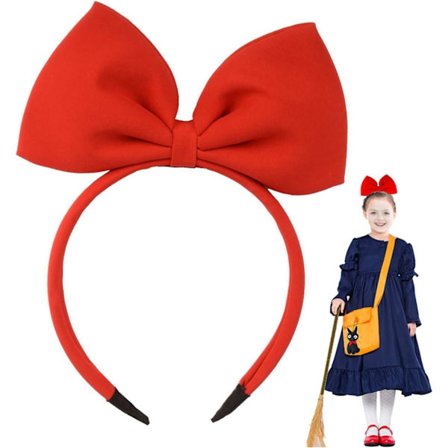 1 stk. Hårbånd Roset Pandebånd Hovedbeklædning til Kvinder og Piger, Perfekte Håraccessories til Fest og Cosplay Rød