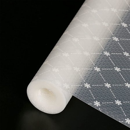 Hyllepapir for kjøkkenskap, moderne EVA-skuffematter uten lim for møbelbeskyttelse og elegant interiør, sklisikker overflate for