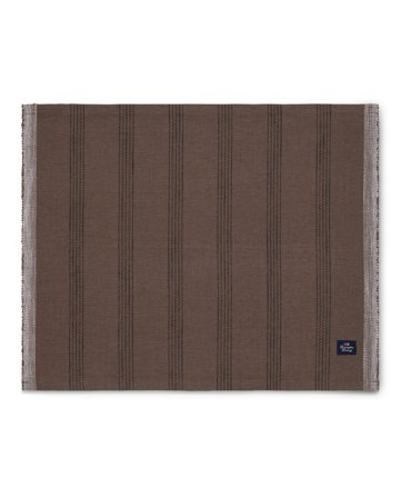 Lexington Raidallinen luomupuuvilla-tabletti, kivi/musta