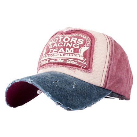 Broderte Justerbare Baseballcaps for Menn og Kvinner med Remlukking