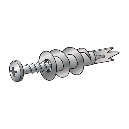 ESSVE 645050 Kipsiankkuri 4,5x50, Kiinnitys