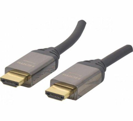 EXC Premium High Speed HDMI Cable with Ethernet | HDMI - HDMI | Max 3840x2160 60Hz | Black | 5m