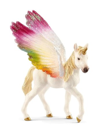 Schleich Schleich Winged Rainbow Unicorn, Foal - Multi/patterned - ONE SIZE