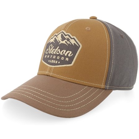 Stetson - Braun adjustable Cap - Baseball Cap Ranger Brown/Ochre Adjustable @ Hatstore