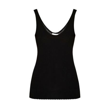 Chloé Sleeveless wool top Sort, Dame