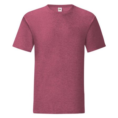 Fruit Of The Loom Iconic T-shirt För Män (pack Om 5) Xl Heather Bu