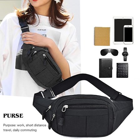 Mænd Kvinder Talje Taske Løb Cykling Tasker Hofte Mave Bum Bryst Bælte Til Mand Kvinde Fanny Pack Pung Murse Pung Nyre Række Bumbag