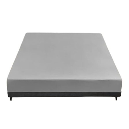 Vattentätt lakan/madrasskydd 90x200 cm - Grå