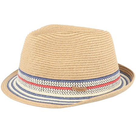 Barts - Beis straw Sombrero - Kids Hare Hat Light Brown Trilby @ Hatstore
