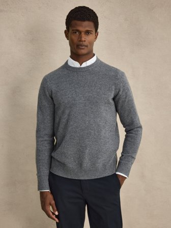 John Henric Men's Grauer Pullover Relaxed Fit Size M