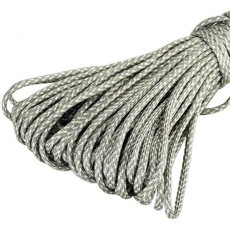 (Spesialtilbud) Parasollsnøre for utendørs bruk, 5 mm, erstatningssnøre for parasoll, 31 m