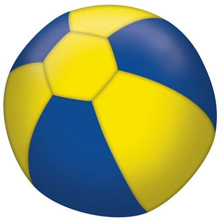Folieballong 3-pack färgglada sfärer 27,5 cm