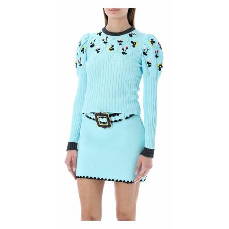 Cormio, Knitwear Niebieski, Kobieta, Rozmiar: M