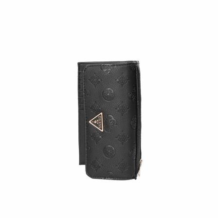 Guess Wallets ; Cardholders Sort, Dame Punge og Kortholder, Størrelse: ONE Size