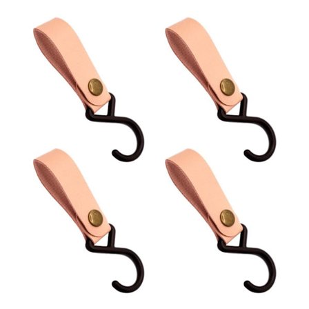 4st PU-läderkrokar Campingstativ 10 10