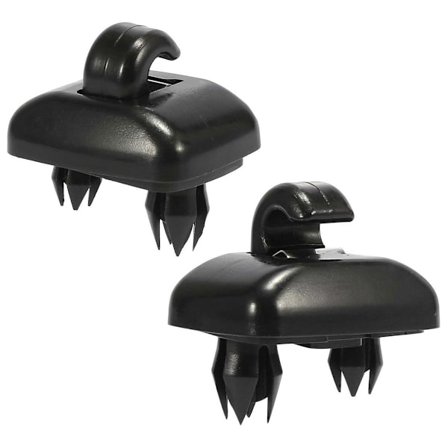 2x solskydd krok hållare själ kompatibel med Audi A1 A3 A4 A5 Q3 Q5 svart 8W0857562A