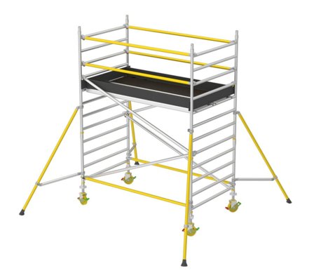 W.steps RT 1400XR Rullestativpakke plattformhøyde 2,2 m., Stiger & stillaser