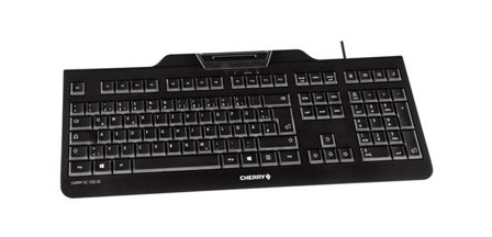 Cherry CONTACT SMART CARD KEYBOARD QUERTZU PERP