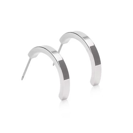 Blomdahl Örhänge S.T PENDANT PLAIN CURVED 20mm