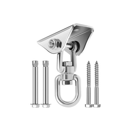 Awroutdoor 450 kg kapasitet rustfritt stål 360° roterende takkrok sving KLB